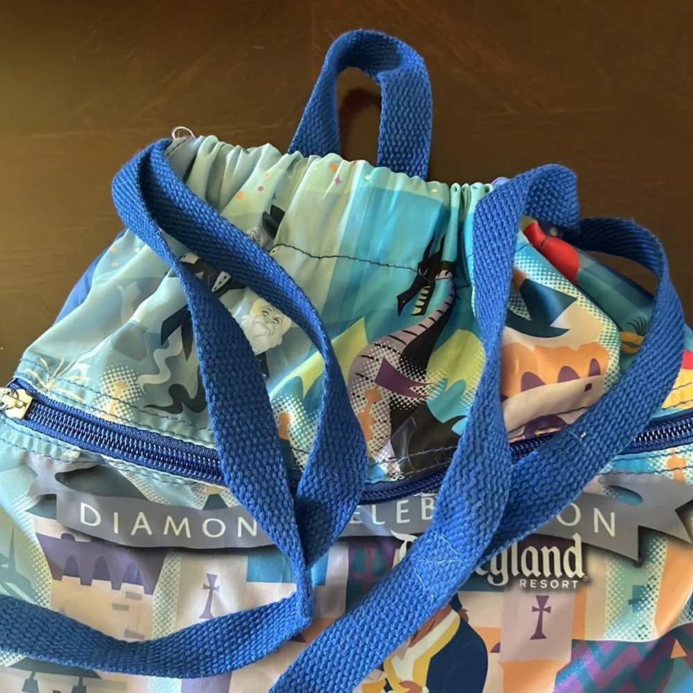 Disney Disneyland Park Authentic Original Diamond Celebration nylon bac…